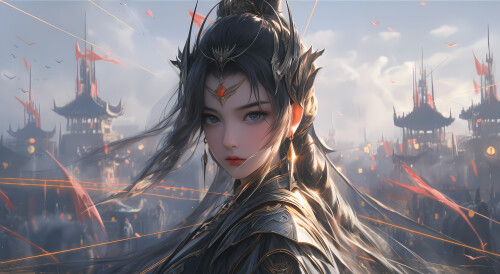 [动态壁纸]天朝女将